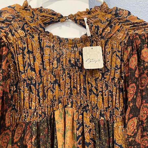 ☀️NWT Free People Merrie Mix Tunic Top - Picture 5 of 5